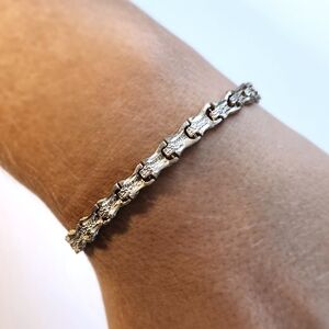 VTG Silver Link Bracelet
